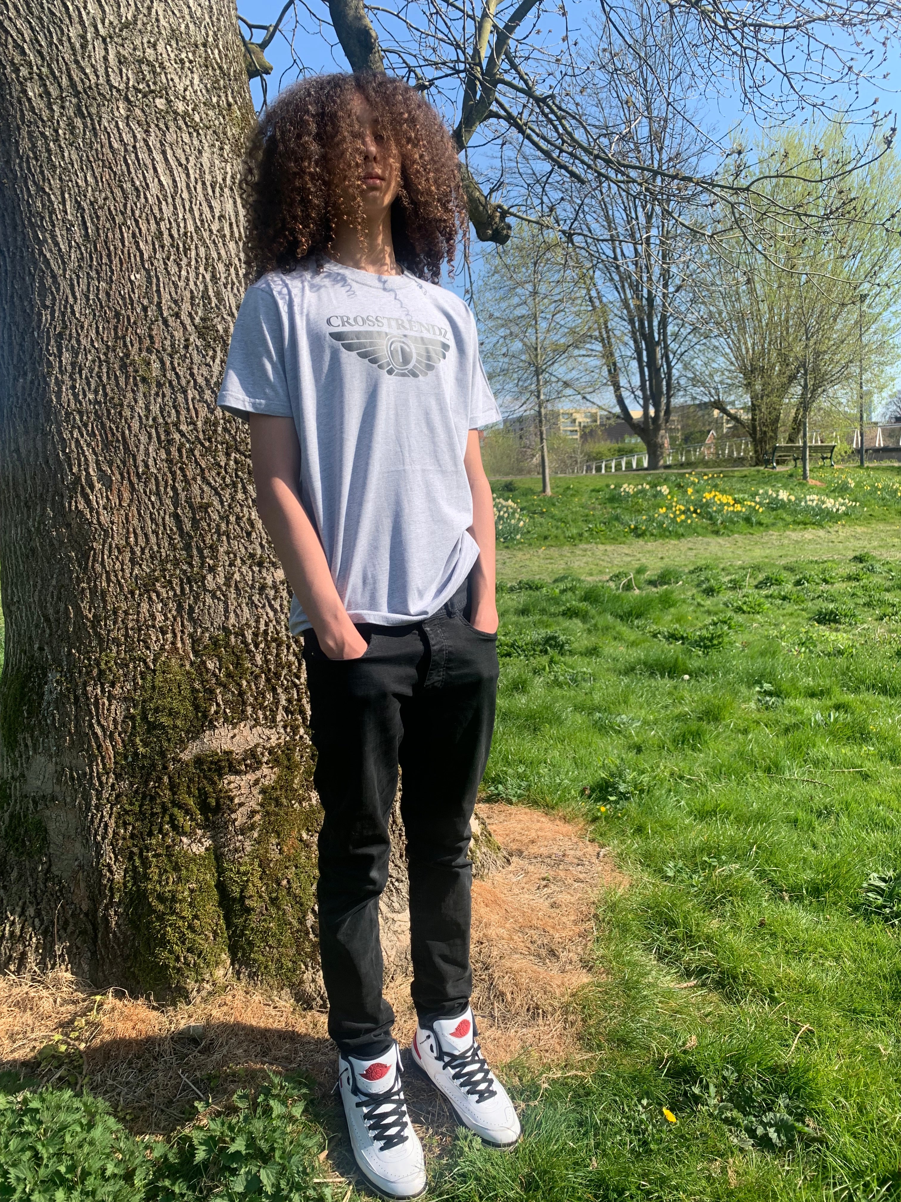 CrossTrendz Urban Short Sleeve Grey Tee