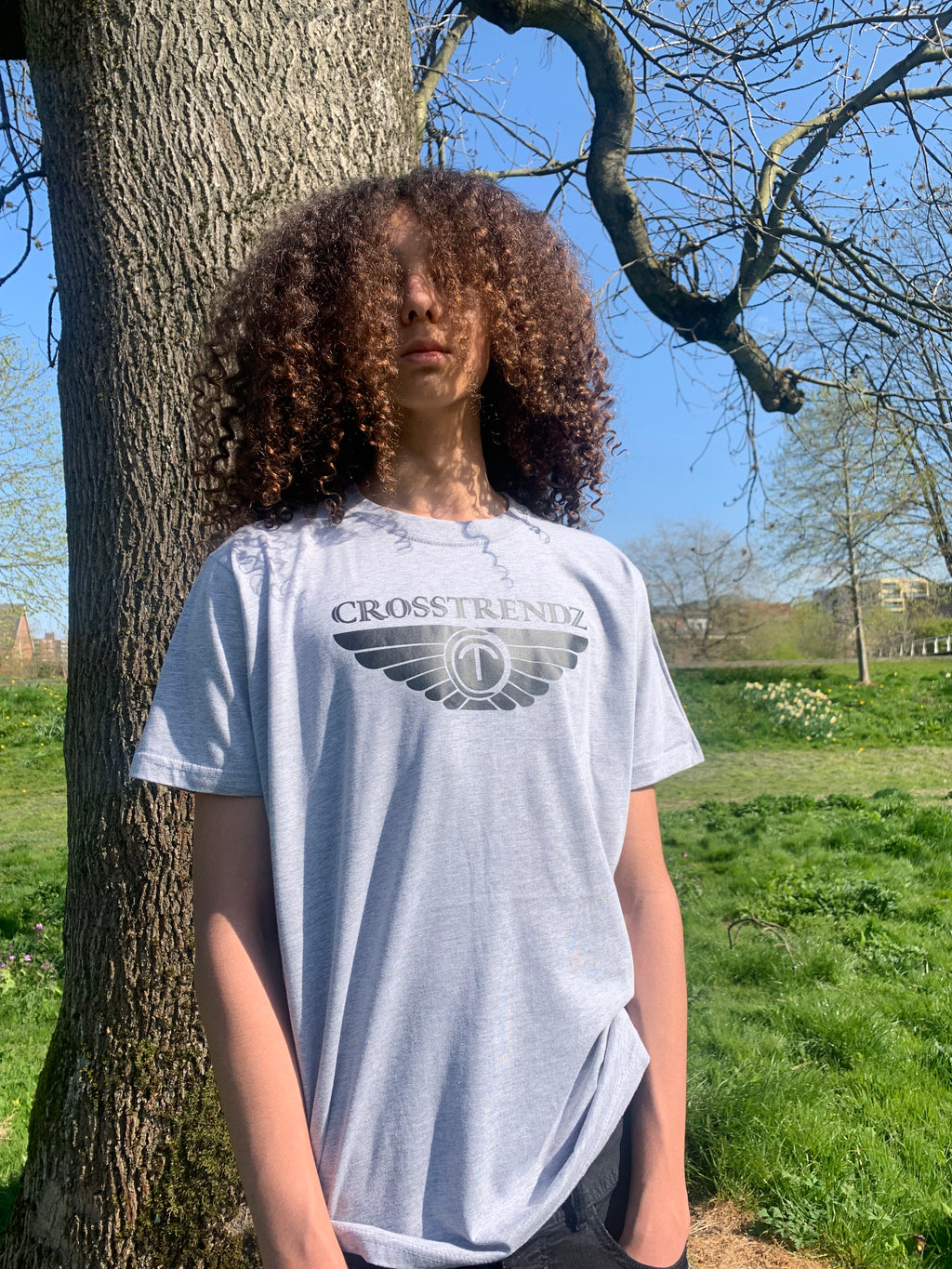 CrossTrendz Urban Short Sleeve Grey Tee