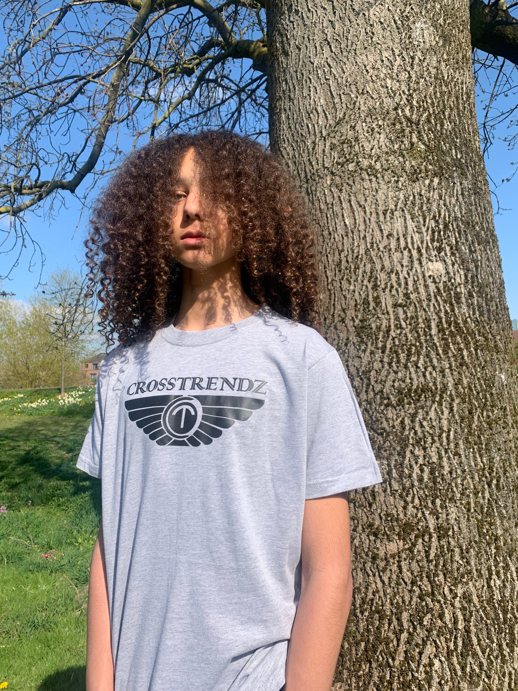 CrossTrendz Urban Short Sleeve Grey Tee