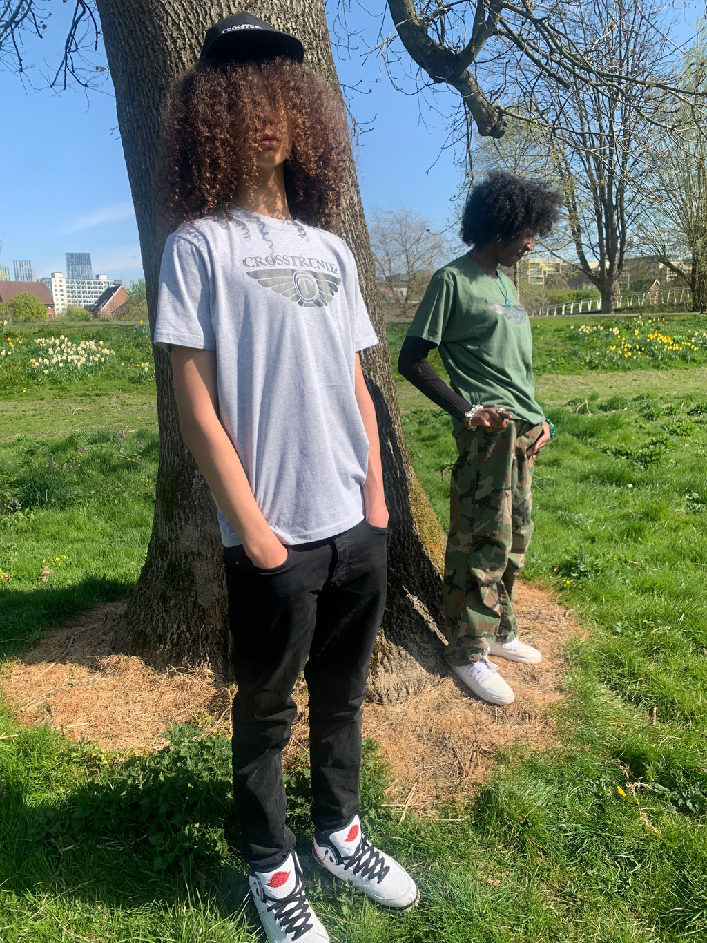 CrossTrendz Urban Short Sleeve Grey Tee