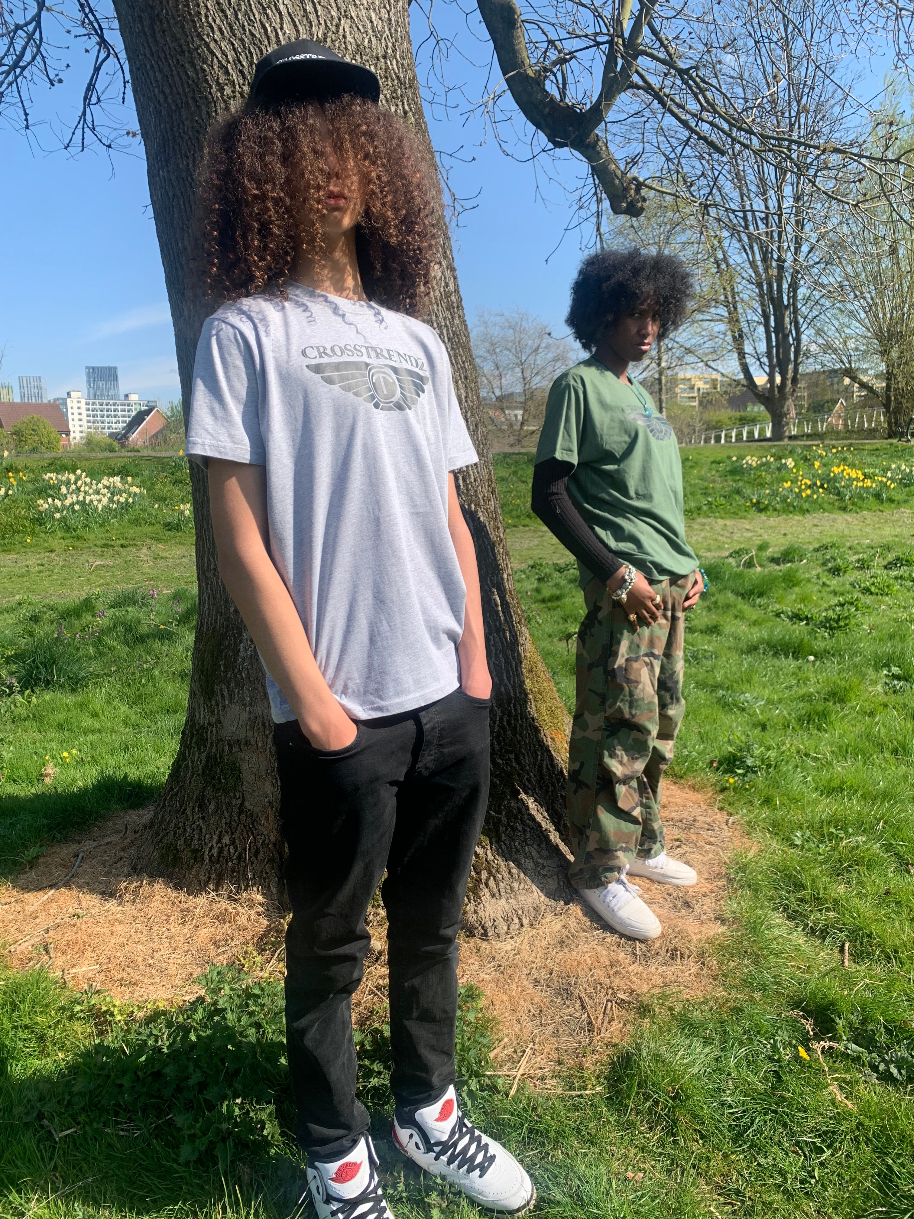 CrossTrendz Urban Short Sleeve Grey Tee