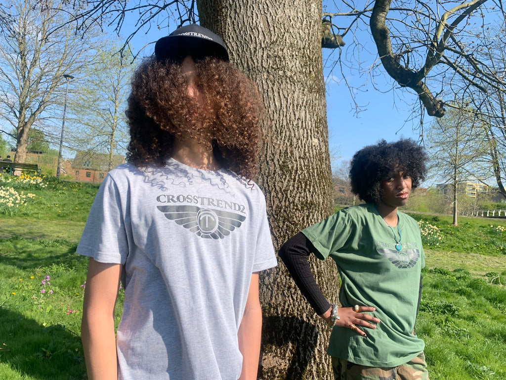 CrossTrendz Urban Short Sleeve Grey Tee