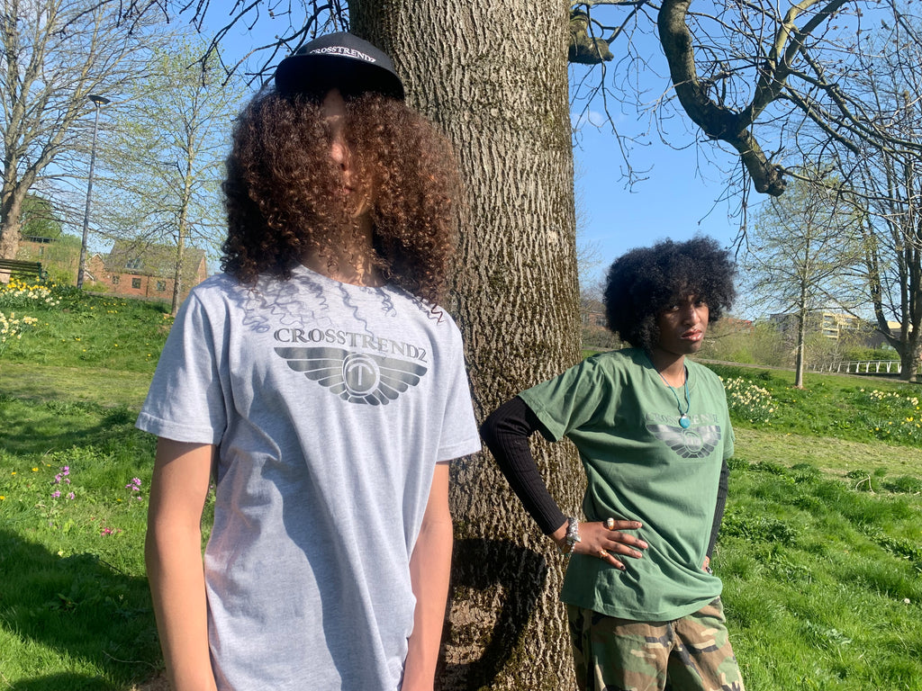 CrossTrendz Urban Short Sleeve Grey Tee