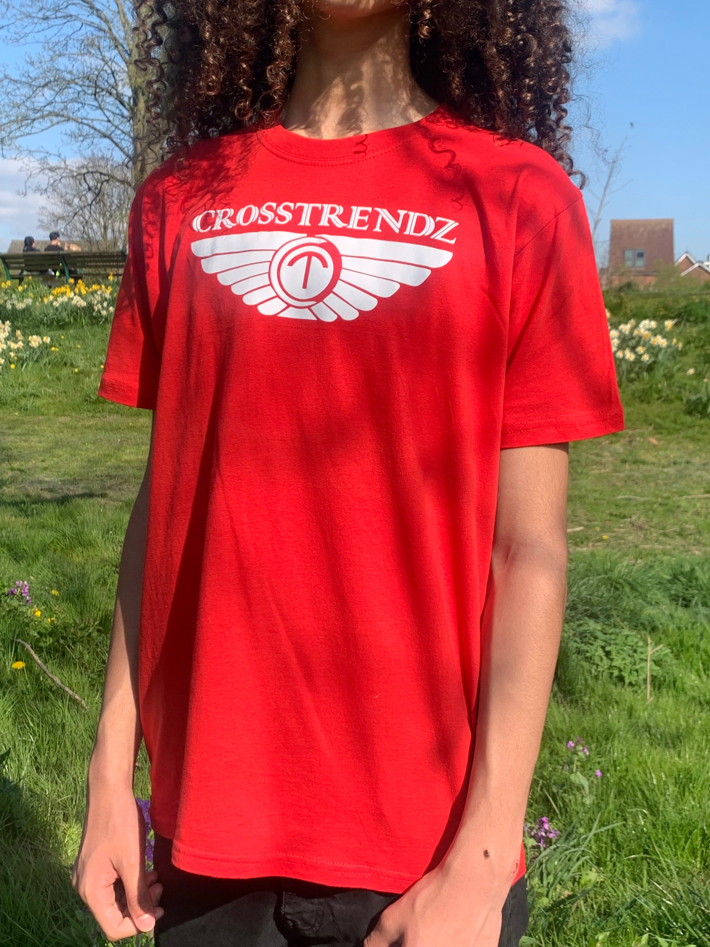 crosstrendz urban red tee