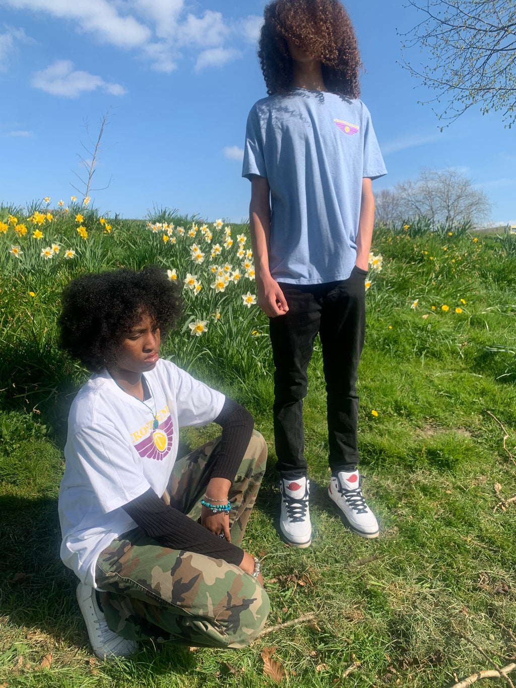 Crosstrendz Sky Blue Tee