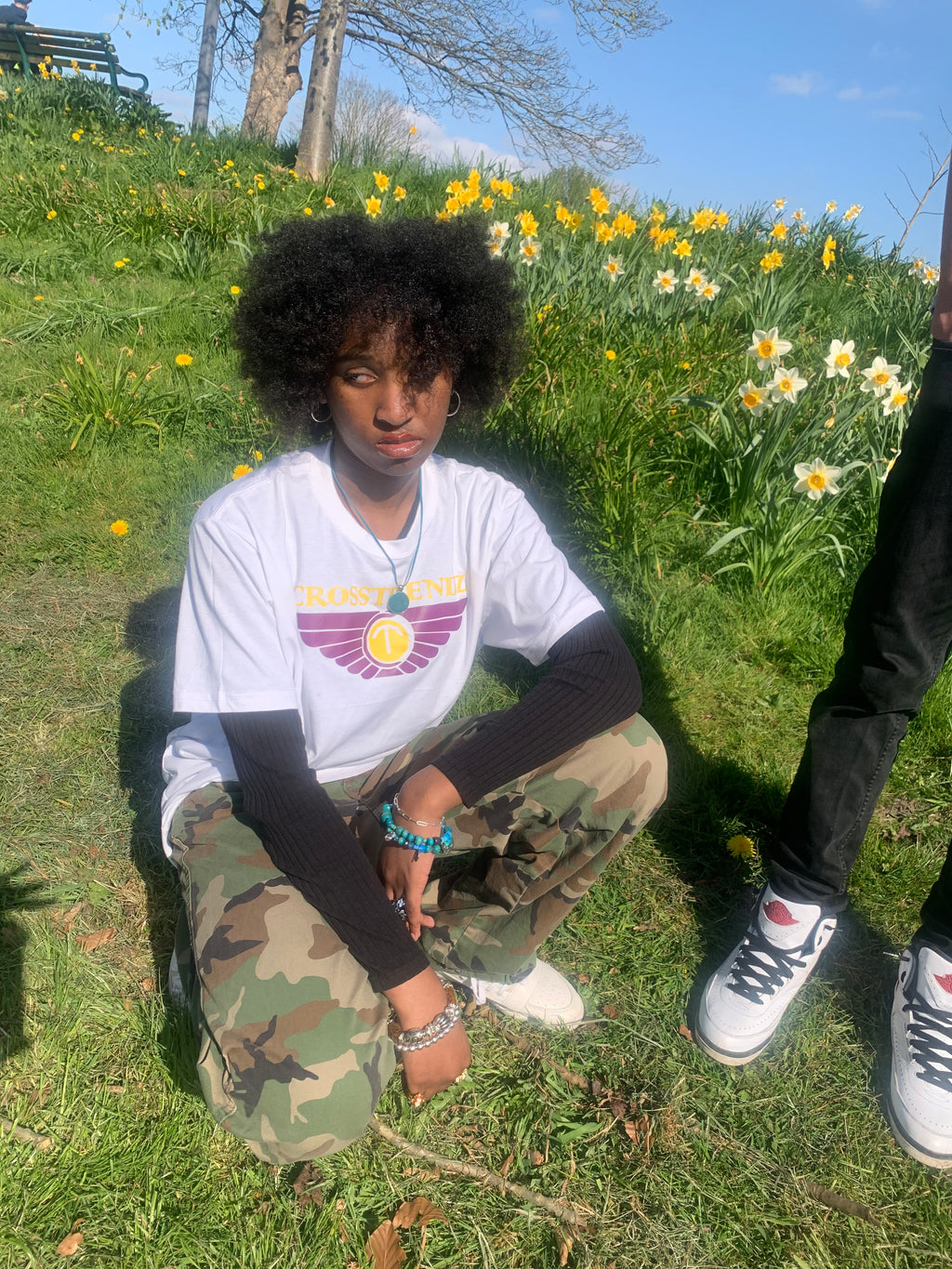 Crosstrendz White Tee