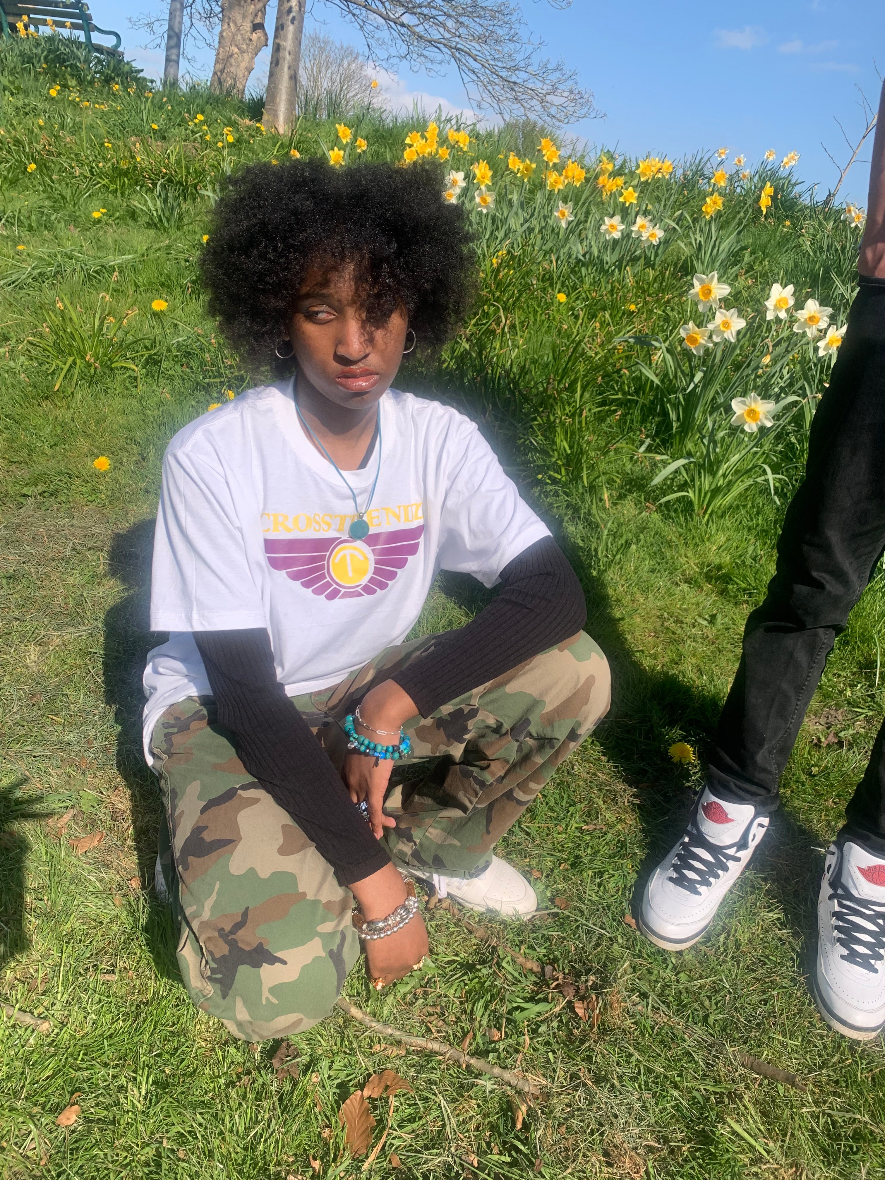 Crosstrendz White Tee