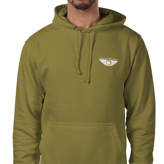 Crosstrendz Army Green Hoodie
