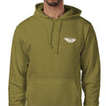 Crosstrendz Army Green Hoodie