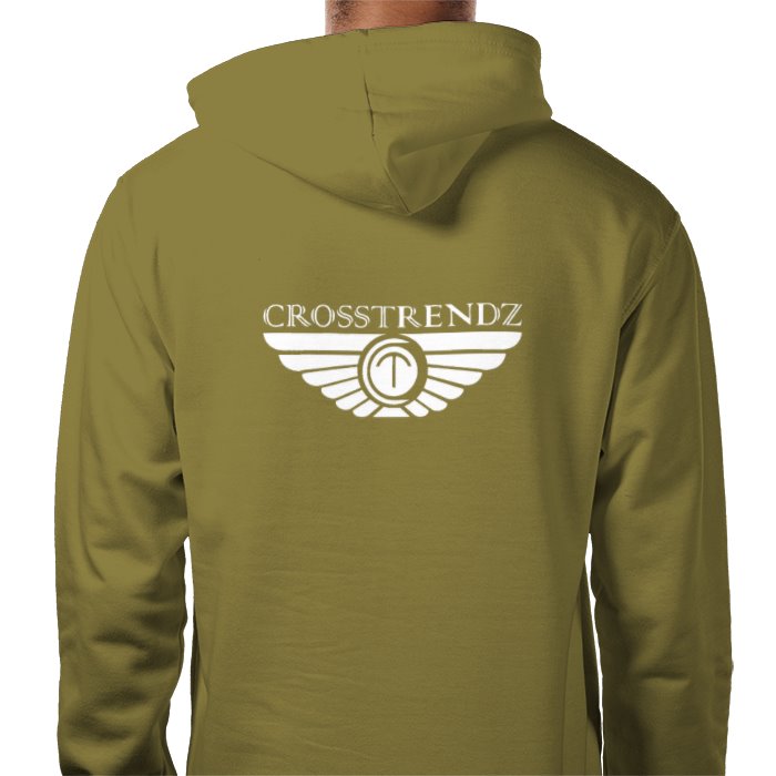 Crosstrendz Army Green Hoodie