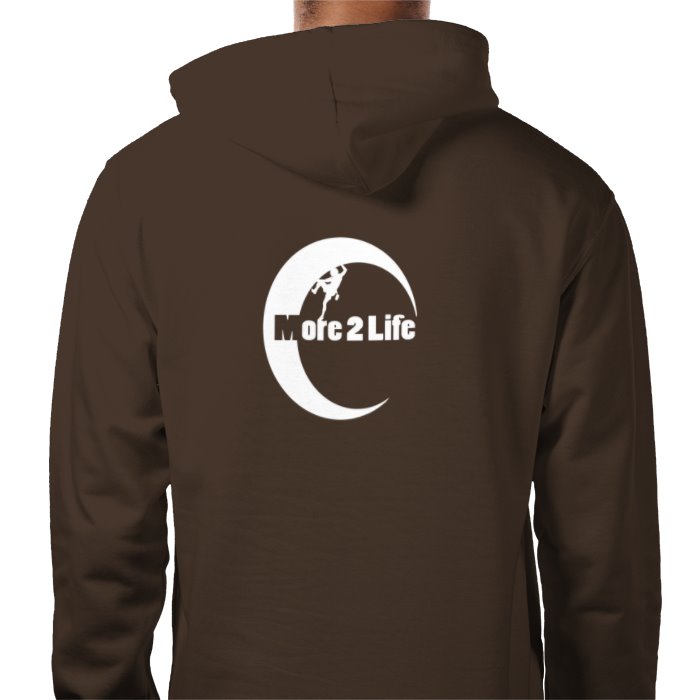 More 2 life Brown Hoodie