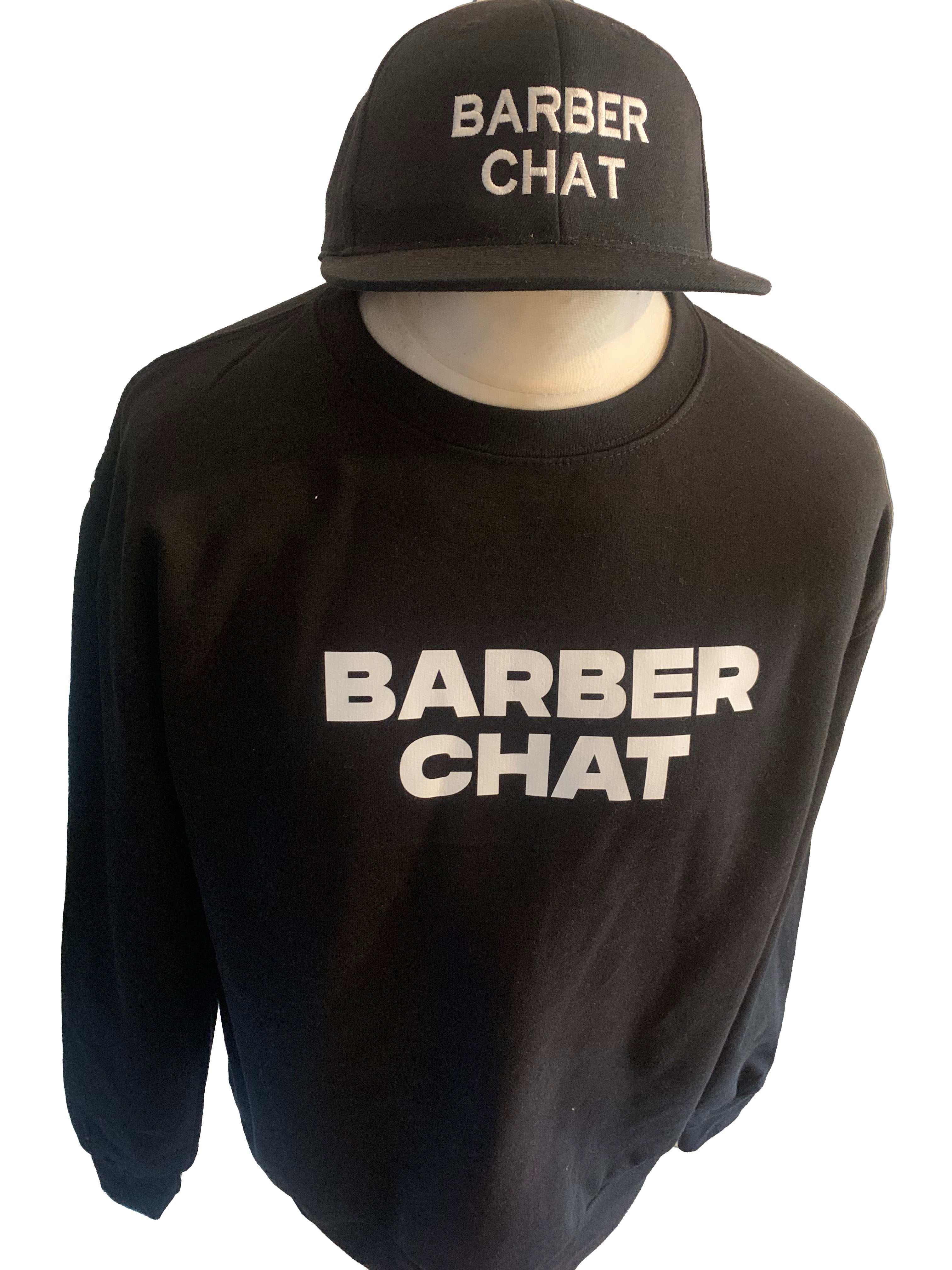 'Barberchat' Sweatshirt / Cap Cet