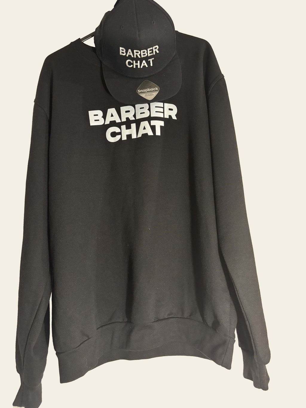 'Barberchat' Sweatshirt / Cap Cet