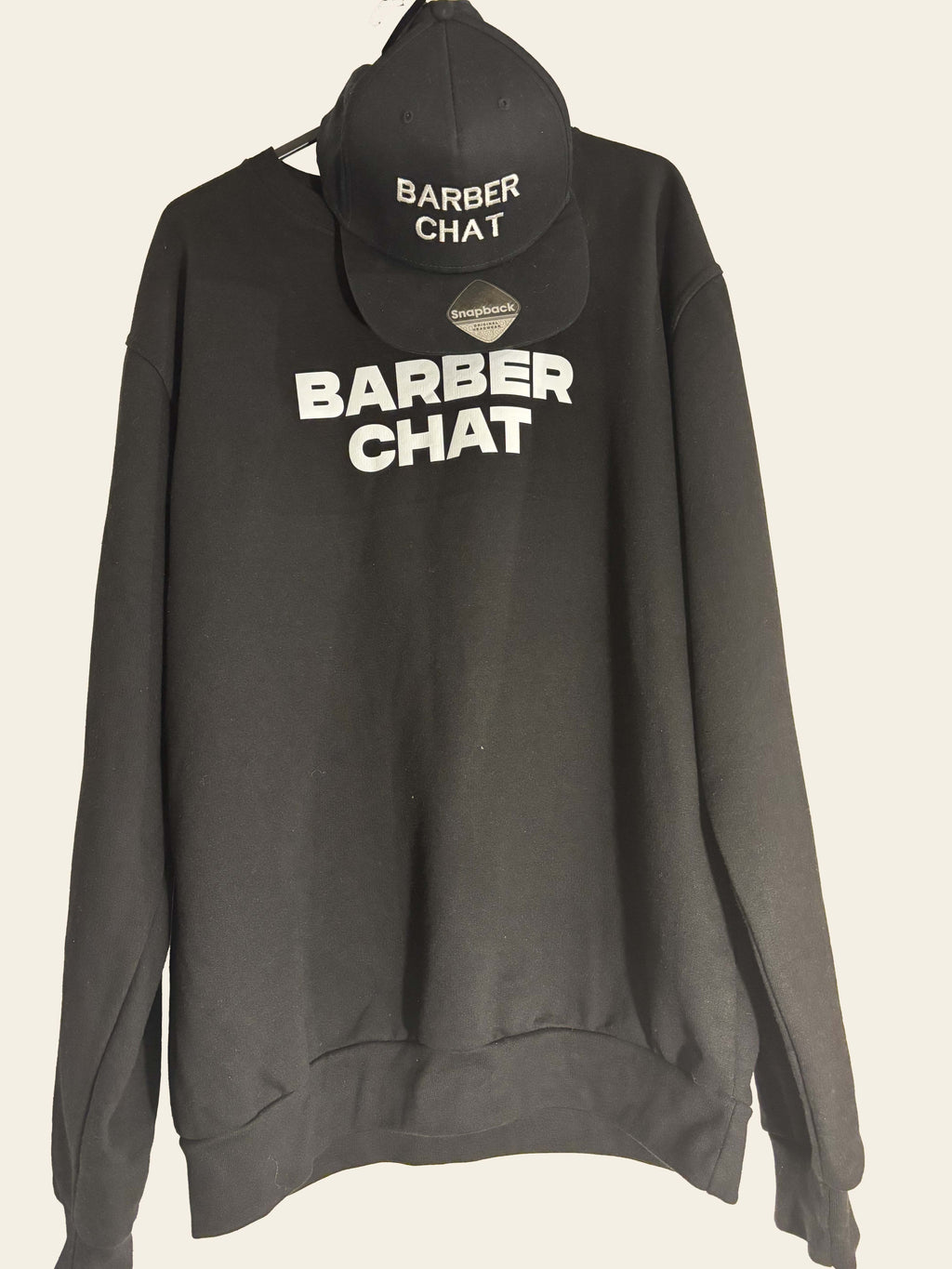 'Barberchat' Sweatshirt / Cap Cet