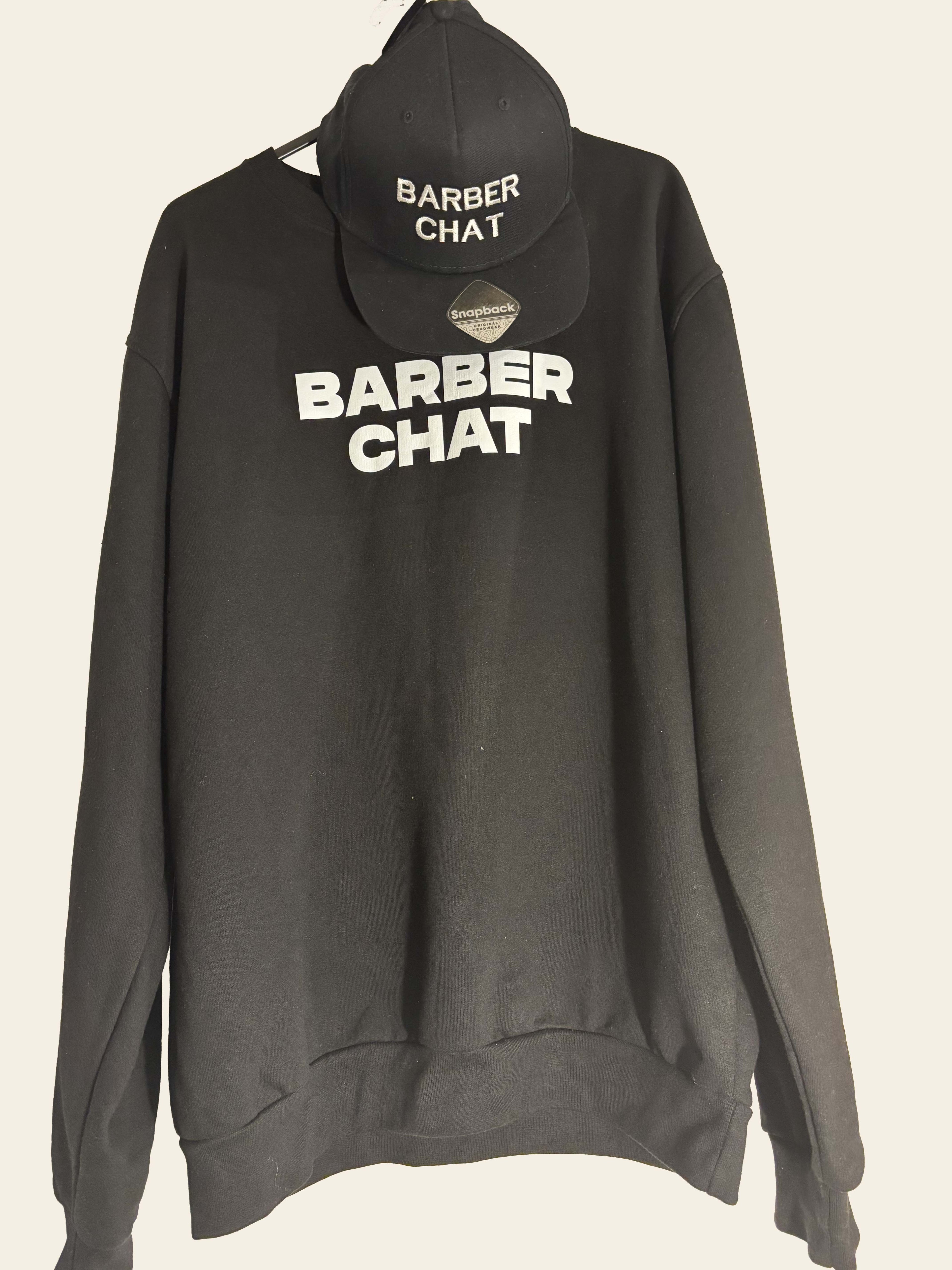 'Barberchat' Sweatshirt / Cap Cet