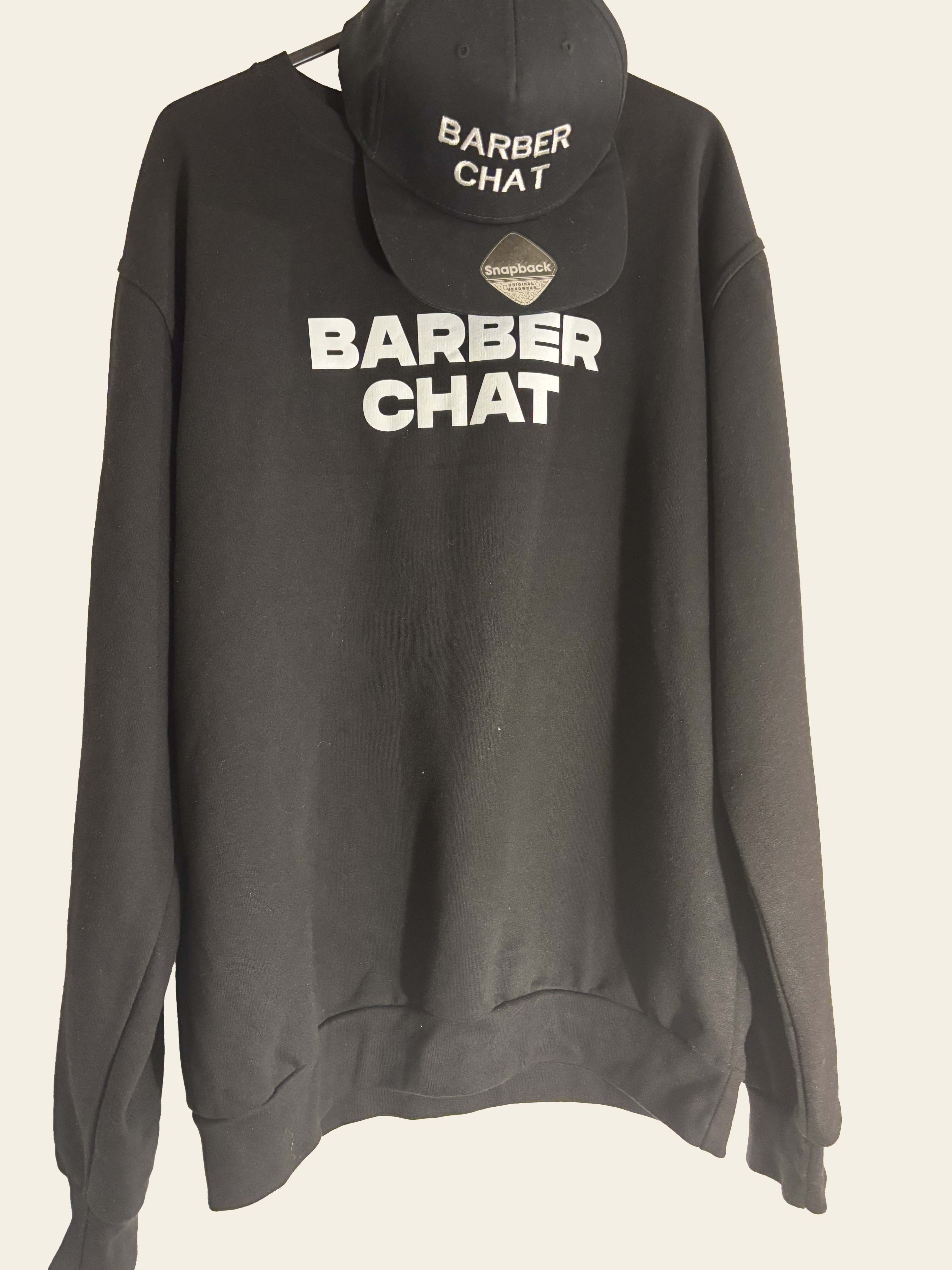 'Barberchat' Sweatshirt / Cap Cet