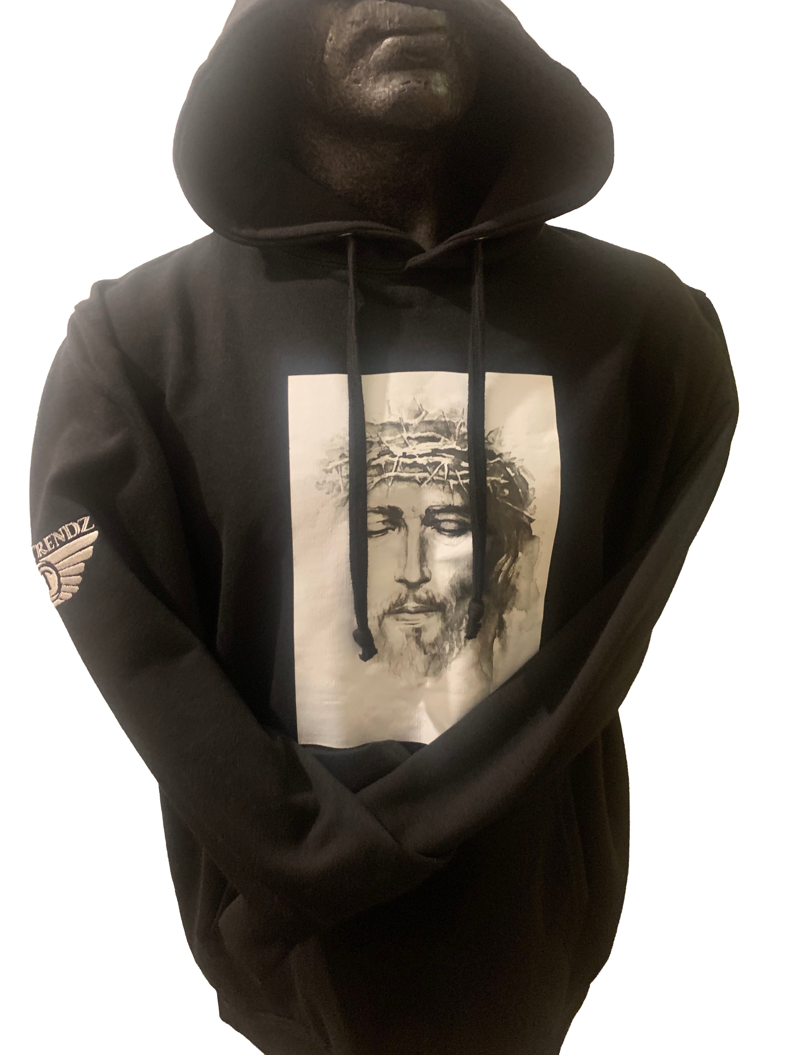 Crosstrendz Christ black hoodie
