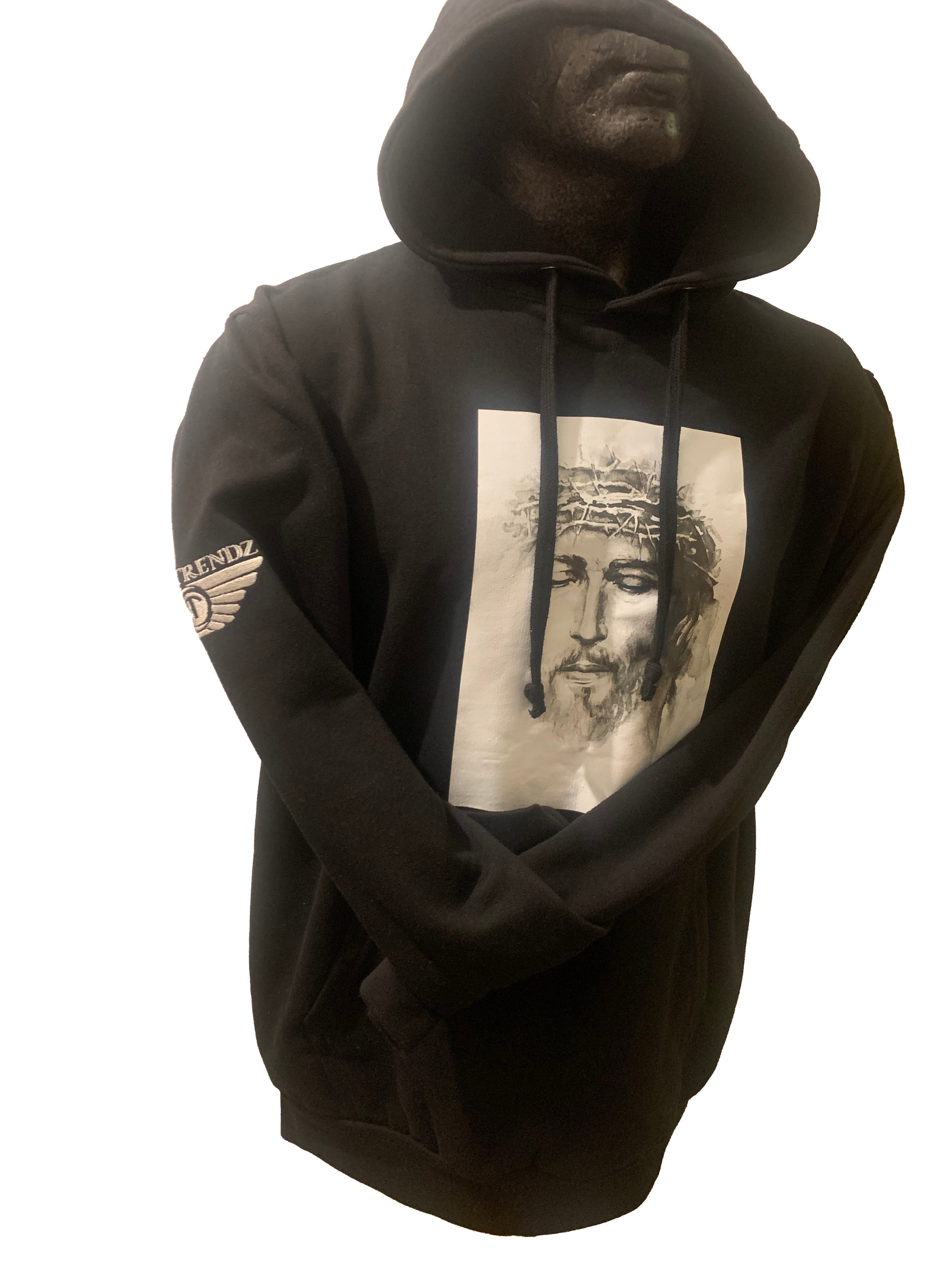 Crosstrendz Christ black hoodie