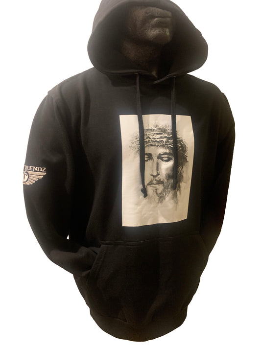 Crosstrendz Christ black hoodie