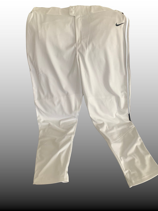 Nike Men Vapor Select Kickers Baseball Pants BQ6435 White piping XXL